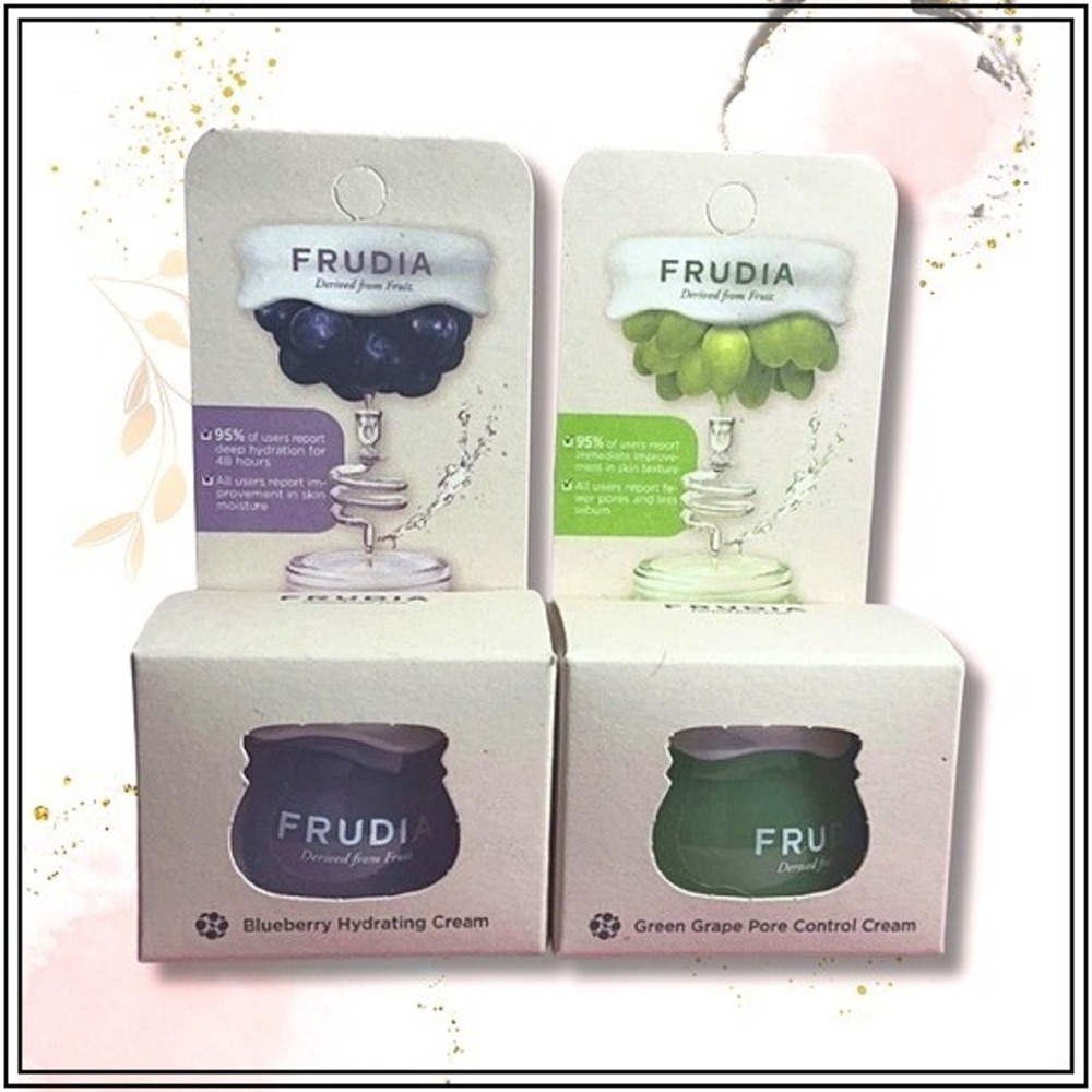 Frudia - *K-BEAUTY SET!!* Blueberry Hydrating Cream & Green Grape Pore Control